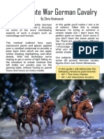 German Cavalry Paining Guide