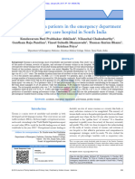 Profile of Trauma Patients in The Emergency Depart