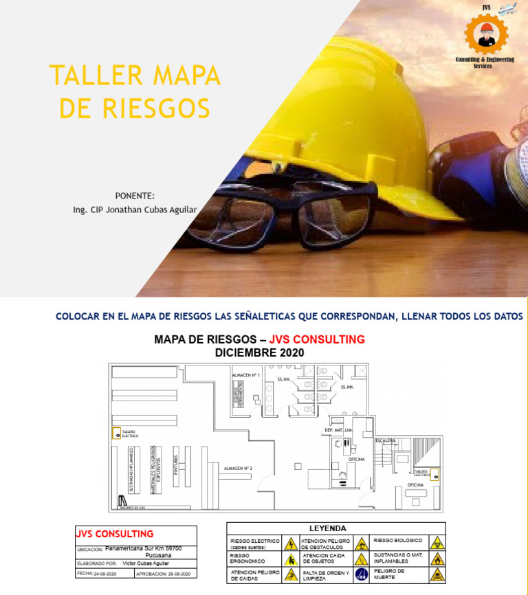 Taller Mapa de Riesgos | PDF | Seguridad y salud ocupacional | La seguridad