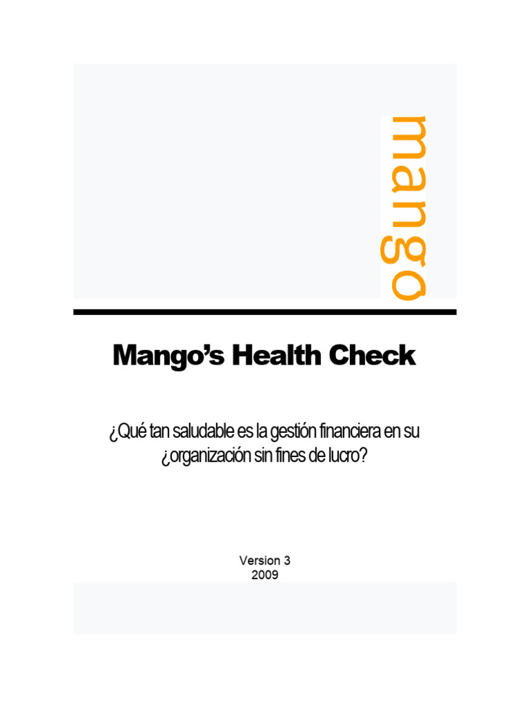 Evaluación Financiera para ONGs | PDF | Presupuesto | Contabilidad