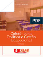 COLETIVO PRISME - Coletânea de Política e Gestão Educacional Volume 1