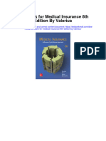 Test Bank For Medical Insurance 8th Edition by Valerius