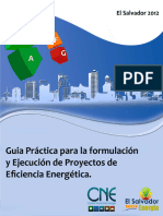 Guia Prctica para La Formulacin y Ejecucin de Proyectos de Eficiencia Energtica V.final