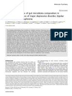 A Systematic Review of Gut Microbiota Composition in Observational Studies of Major Depressive Disorder, Bipolar Disorder and Schizophrenia