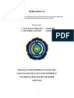 Telaah Matematika SMP - Perbandingan - Yuni - Miftakhul