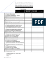 Plan Específico de Aprendizaje (Pea) : Programa de Formación Profesional Carrera: Mecánico de Mantenimiento