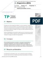 Trabajo Práctico 3 - Diagnóstico (ED3) - DIRECCION GENERAL 22-MAY-2023 22-JUL-2023