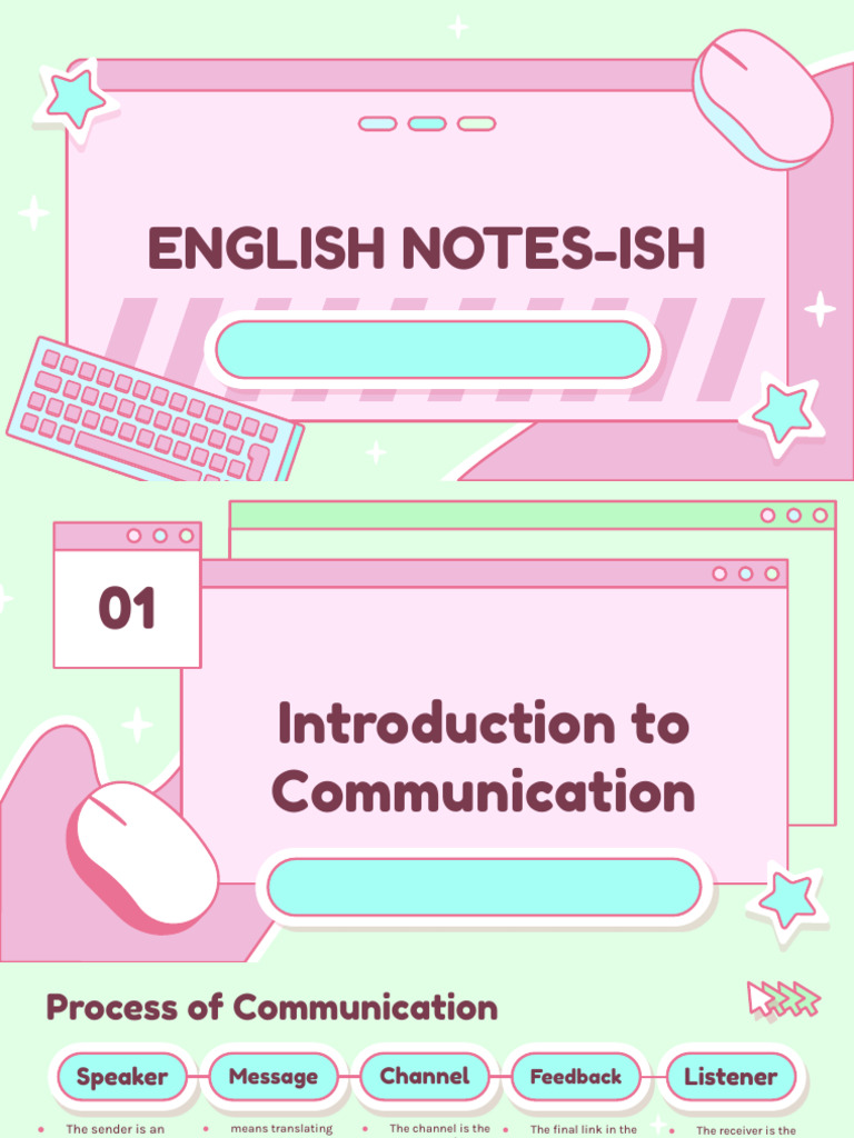 ENGLISH Notes | PDF | Communication | Critical Thinking