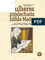 Mulheres Intelectuais Na Idade Média Entre a Medicina, A História