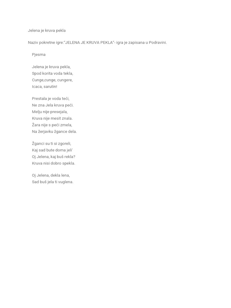 Jelena Je Kruva Pekla | PDF