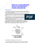 Tipos de Roscas y Parametros Principales