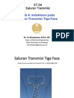 ST-04 Induktansi 3 Fasa Dan Saluran Paralel