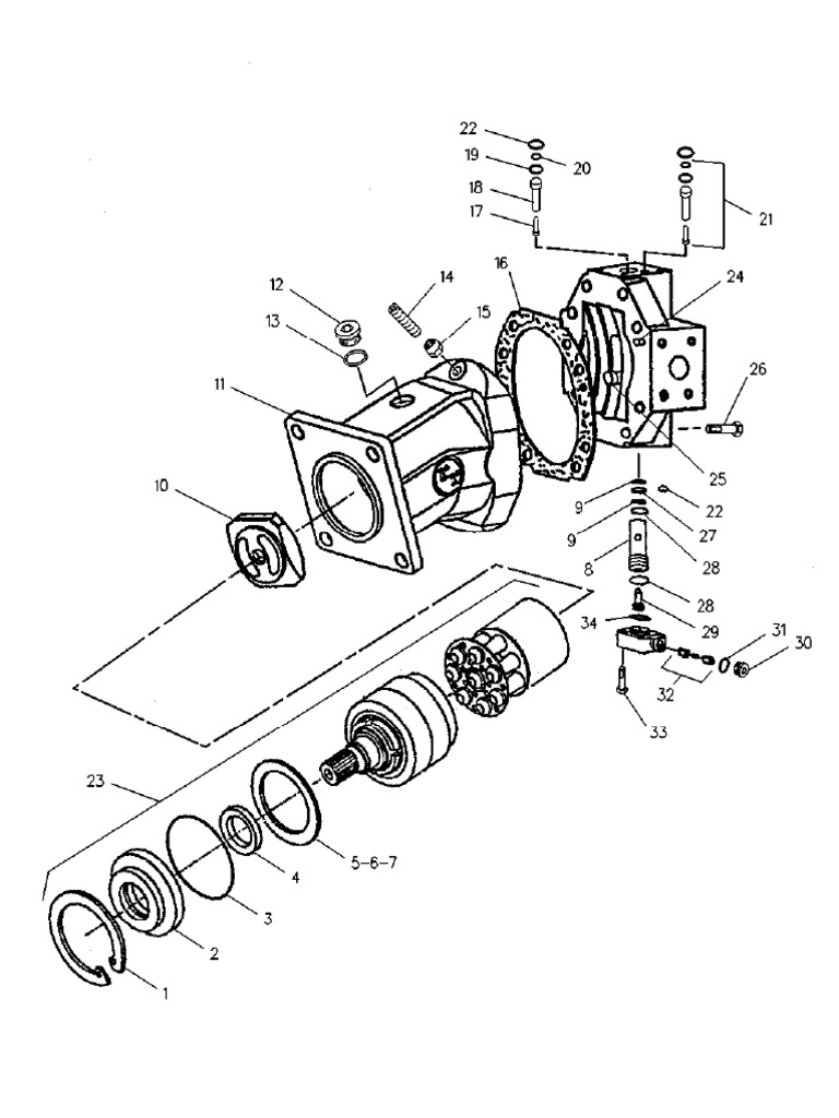 CAT CS563 Part Pump Induk | PDF