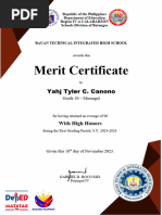 Merit Certificate Sy 2023 2024