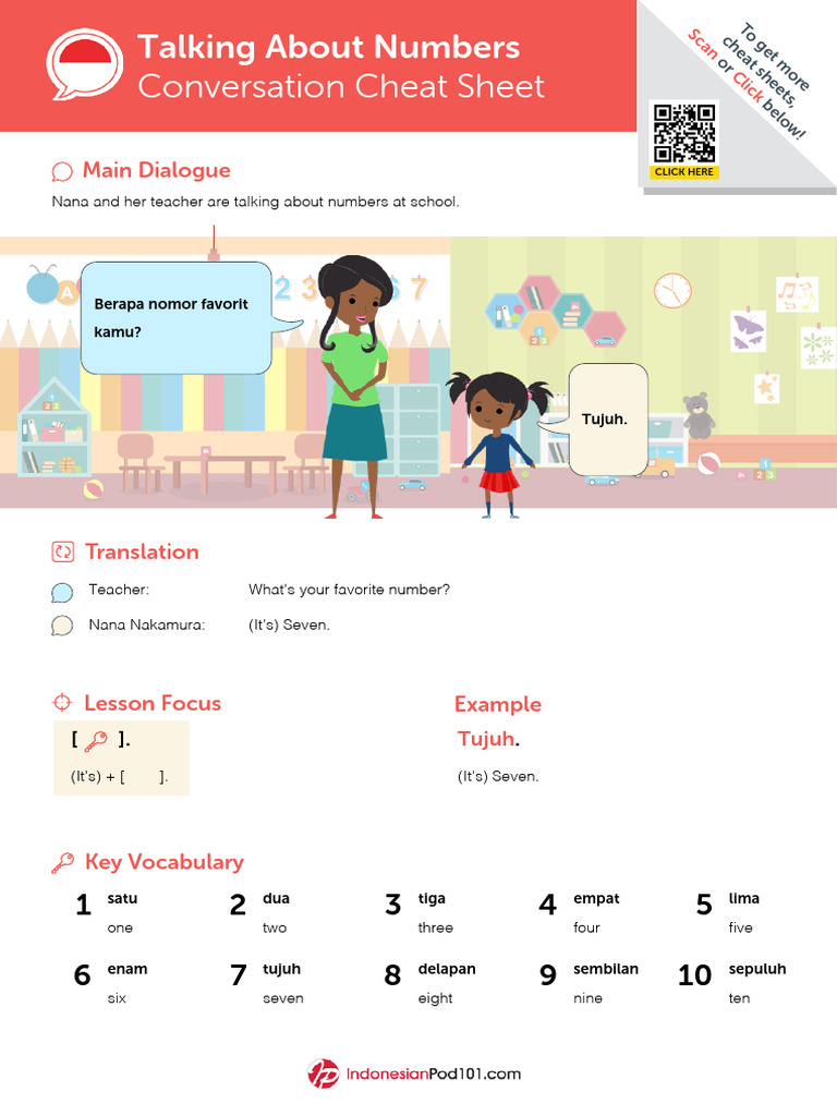 Indonesian Numbers Pdf Linguistics Languages Of Southeast Asia