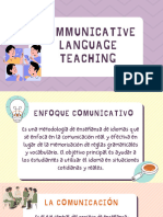Communicative Language Teaching CLT