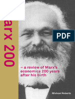 Michael Roberts Marx 200 A Review of Marx S Economics 200 Years After His Birth Lulu - Com 2018