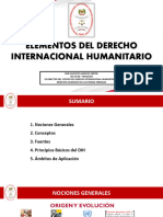 Elementos Del Derecho Internacional Humanitario