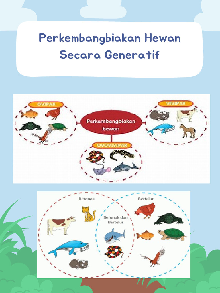 Perkembangbiakan Hewan Secara Generatif PDF