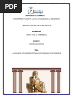 Investigacion de La Inclusion
