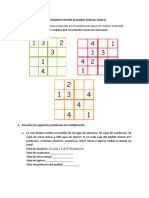 Cuestionario Prueba Segundo Parcial Lógica