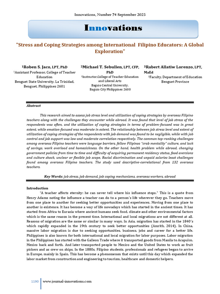 Stress Management Pdf Occupational Stress Stress Biology