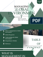 Group 2 - Managing Global Environment