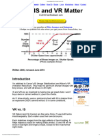 Image Stabilization (IS) and Vibration Reduction (VR)