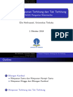 Tutorial - 7 - Himpunan Terbilang, Kardinal, Terhitung Ed 2