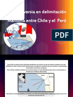 Controversia en Delimitación Marítima Entre Chile y El