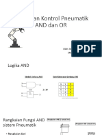 Pertemuan 6 Rangkaian Kontrol Pneumatik AND & OR