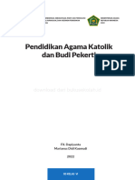 Pendidikan Agama Katolik Dan Budi Pekerti Untuk SD Kelas 6 Kurikulum Merdeka