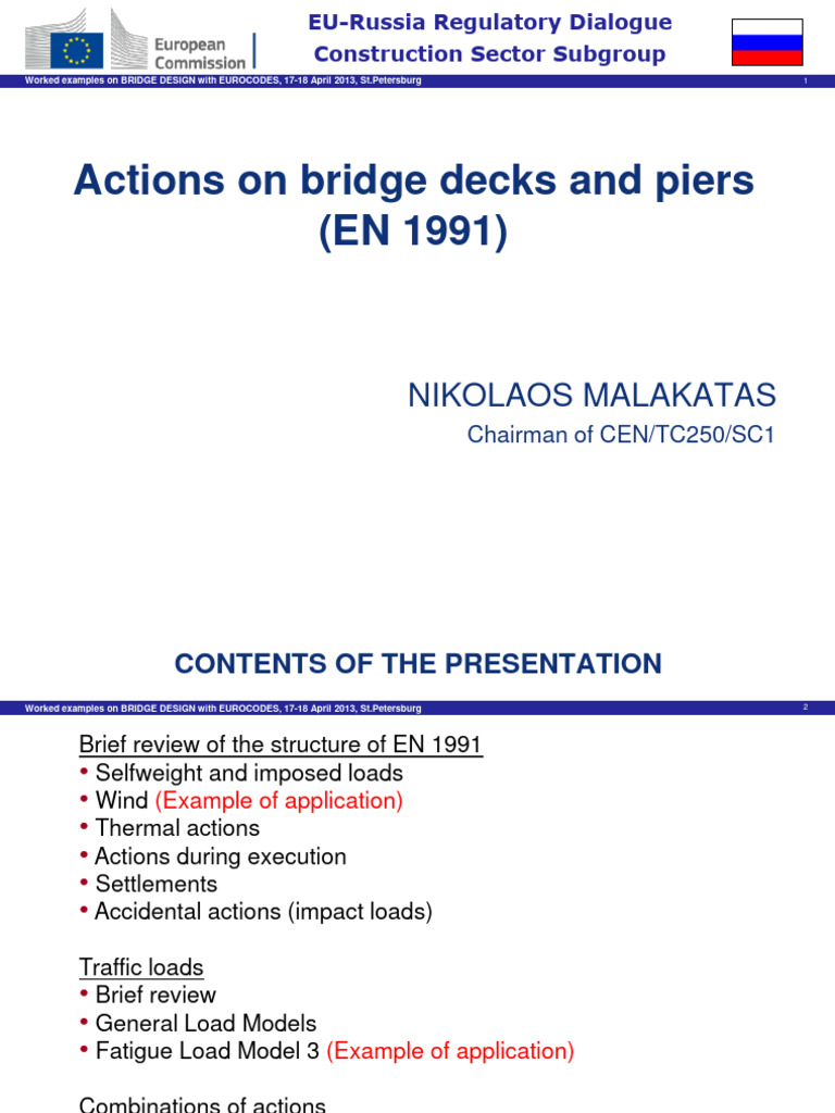 Bridge Design Examples with Eurocodes | PDF | Bridge | Turbulence