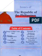 Social Issues in The Philippines Latest