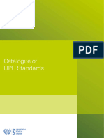 Catalogue of UPU Standards