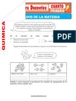 Estados de La Materia para Cuarto de Primaria 1