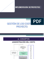 Gestión de Los Costos Del Proyecto