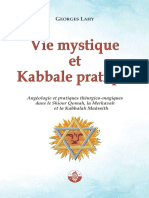 Vie Mystique Et Kabbale Pratiqu - Georges LAHY