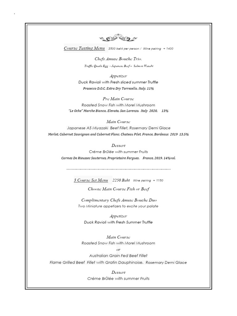 Cda Full Menu PDF Sauce Salad