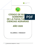 CODIGO DE BUEN GOBIERNO DE FCA. Año 2020.