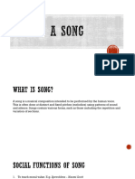 Meaning of Songs