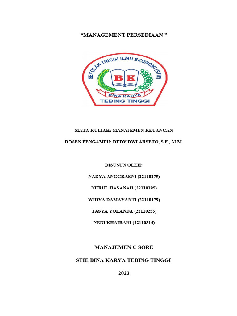 Man Persediaan Pdf