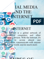 Social Media and The Internet