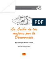 Iepac Dossier de La Democracia La Lucha de Las Mujeres Por La Democracia Maestra Georgina Rosado