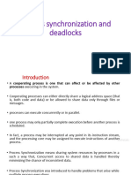 Unit 3 Process Syncronization