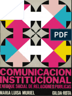 MARIA LU-IsA MURIEL Comunicacion Institucional Con Portada