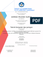 Ahmad Muzaki Surya-Sertifikat