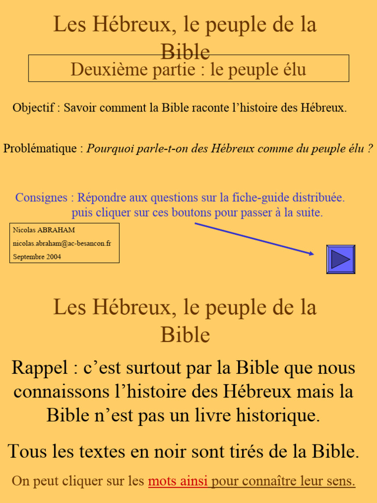 hebreux chapitre 7 deuxieme partie