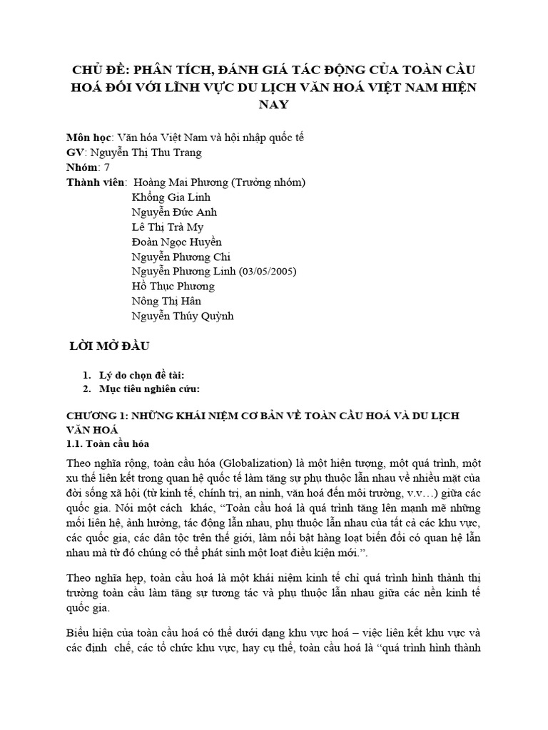 VHVN Team 7 | PDF