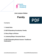 Family Lesson Notes PDF